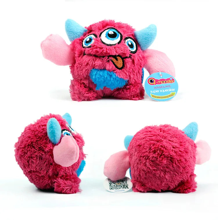 Squeaker Interactive Dog Toy Balls for Small Dogs Play Bite Resistant Chew Ball Toys for Large Dogs Puzzle Training Accessories