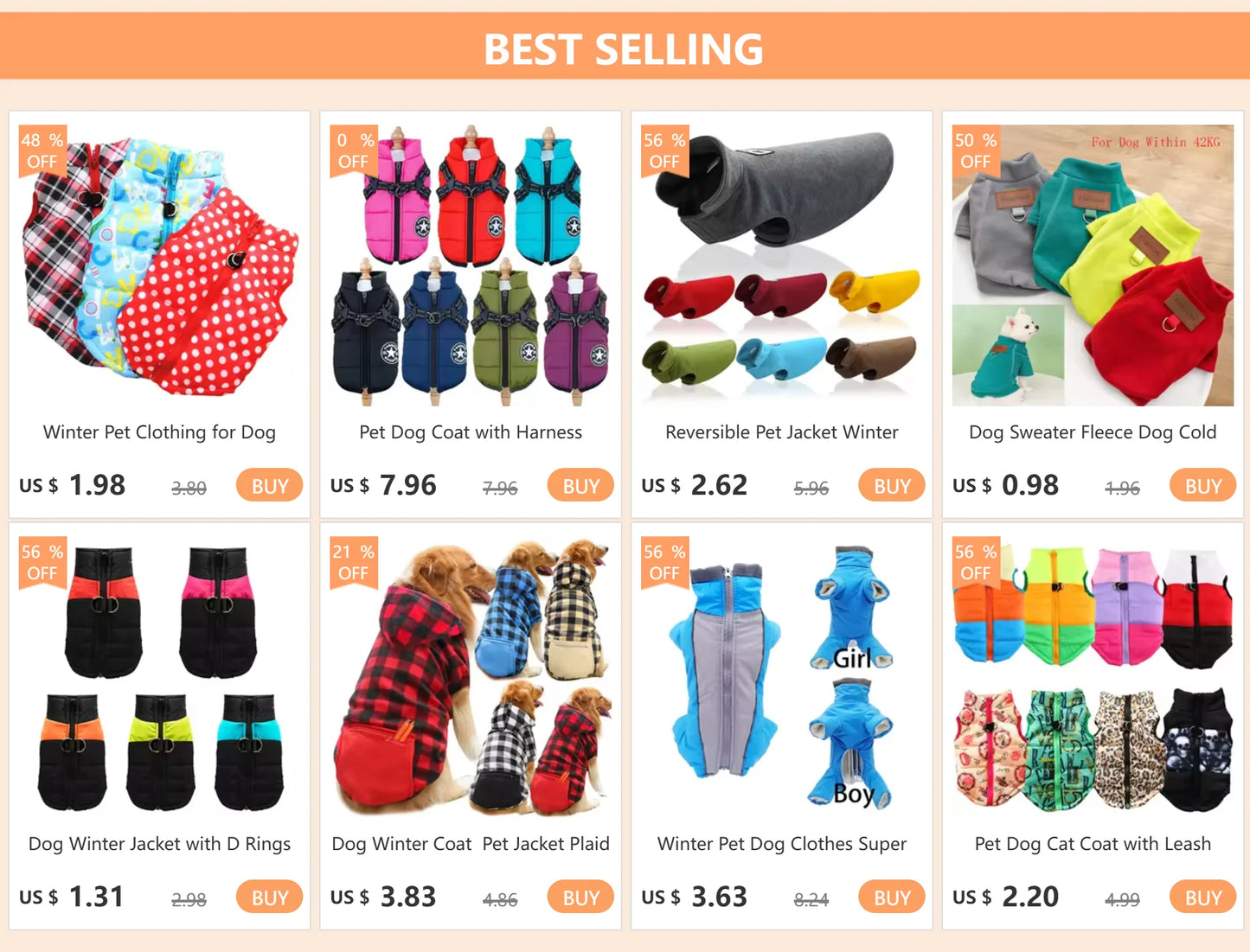 Reversible Plaid Dog Winter Coat Vest Pet Jacket for Small Medium Large Dogs Cold Weather Fleece Pet Apparel