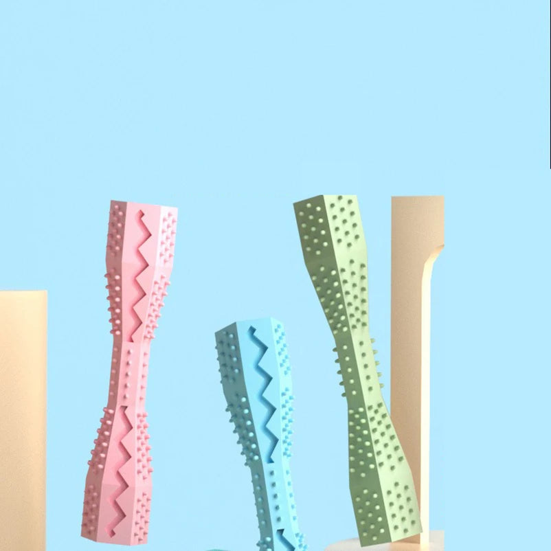 Pet Bite Toy New Hexagonal Dog Chewing Stick Bite-resistant Fun Toys Toys Grinding Teeth Cleaning Stick is durable