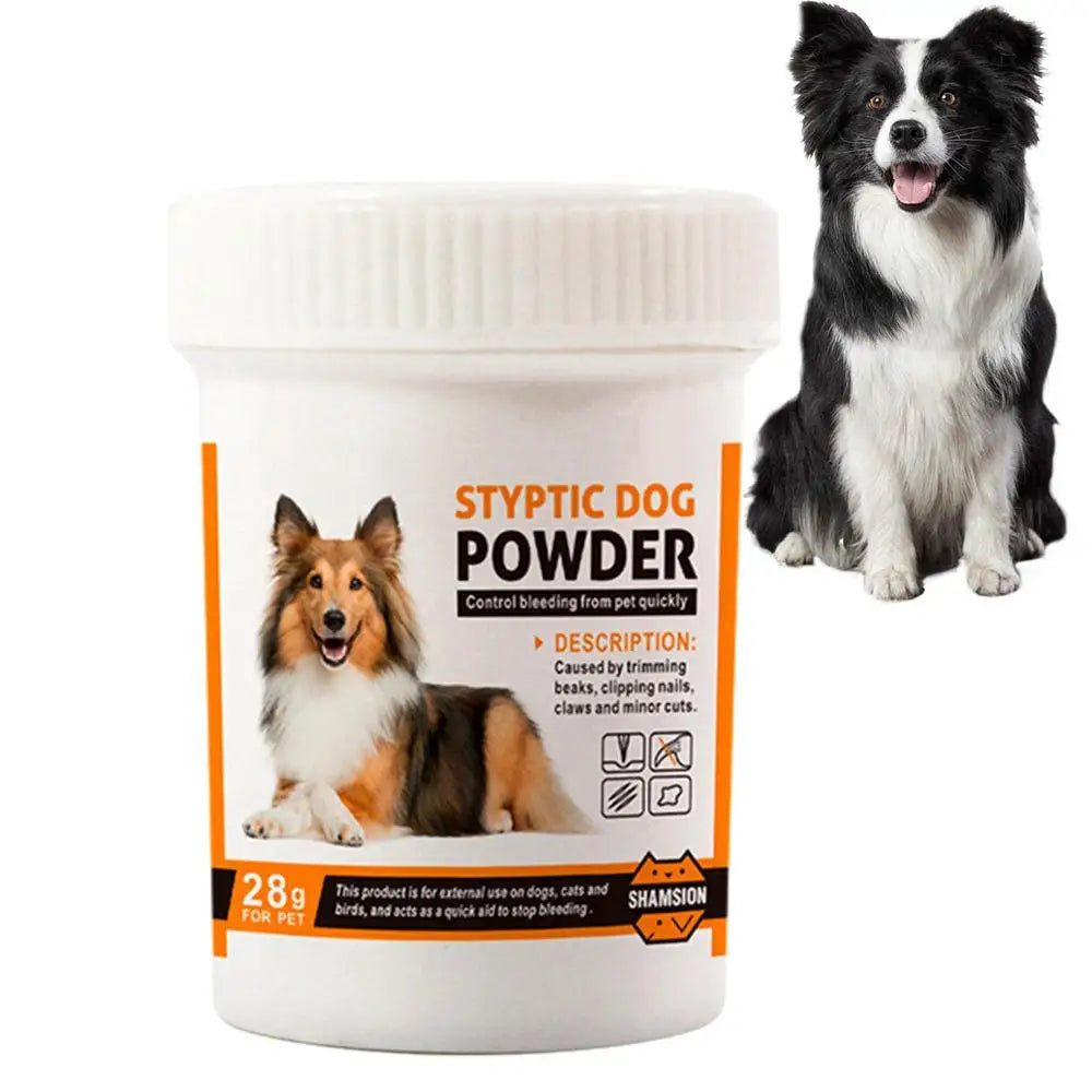 Pet Hemostatic Powder Efficient Pet Wound Healing Powder Quick Blood Stopper For Cats Dogs Pet Care Injury 0.98oz Blood Stop