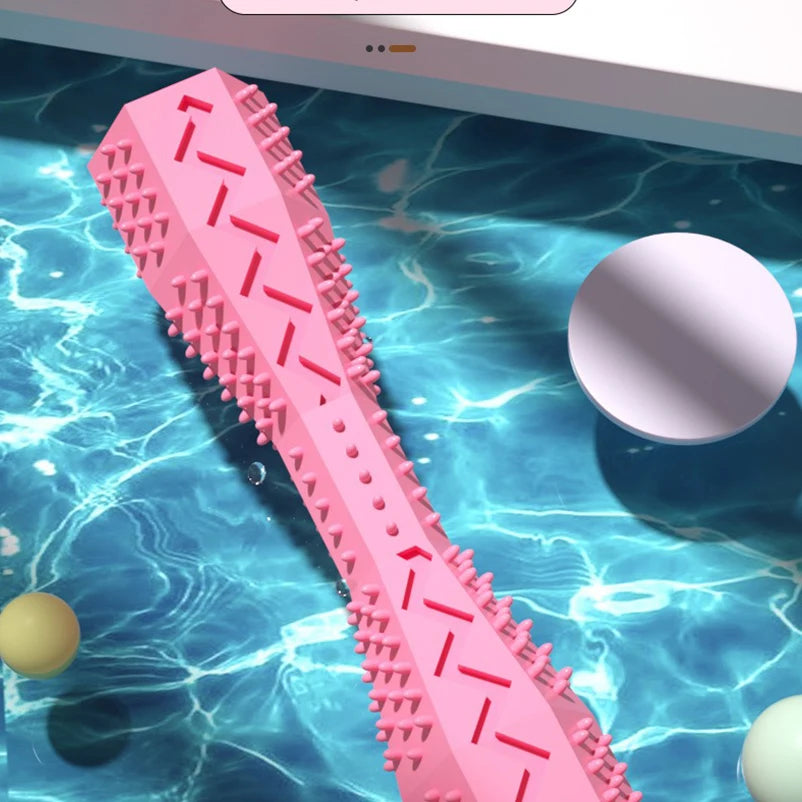 Pet Bite Toy New Hexagonal Dog Chewing Stick Bite-resistant Fun Toys Toys Grinding Teeth Cleaning Stick is durable