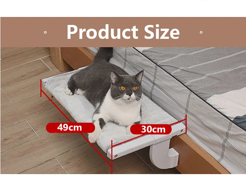 Hanging Cat Bed. Pet Beds for Bedside.