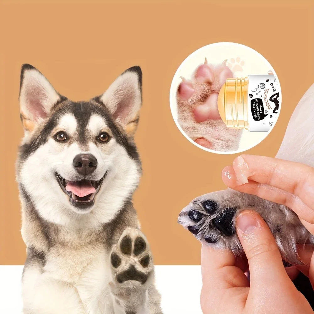 Pet Nose and Foot Moisturizing Cream - Containing Honey and Glycerin Pet Care Sticks, Powerful Moisturizing, Gentle and Non-Irritating, Suitable for Cats and Dogs