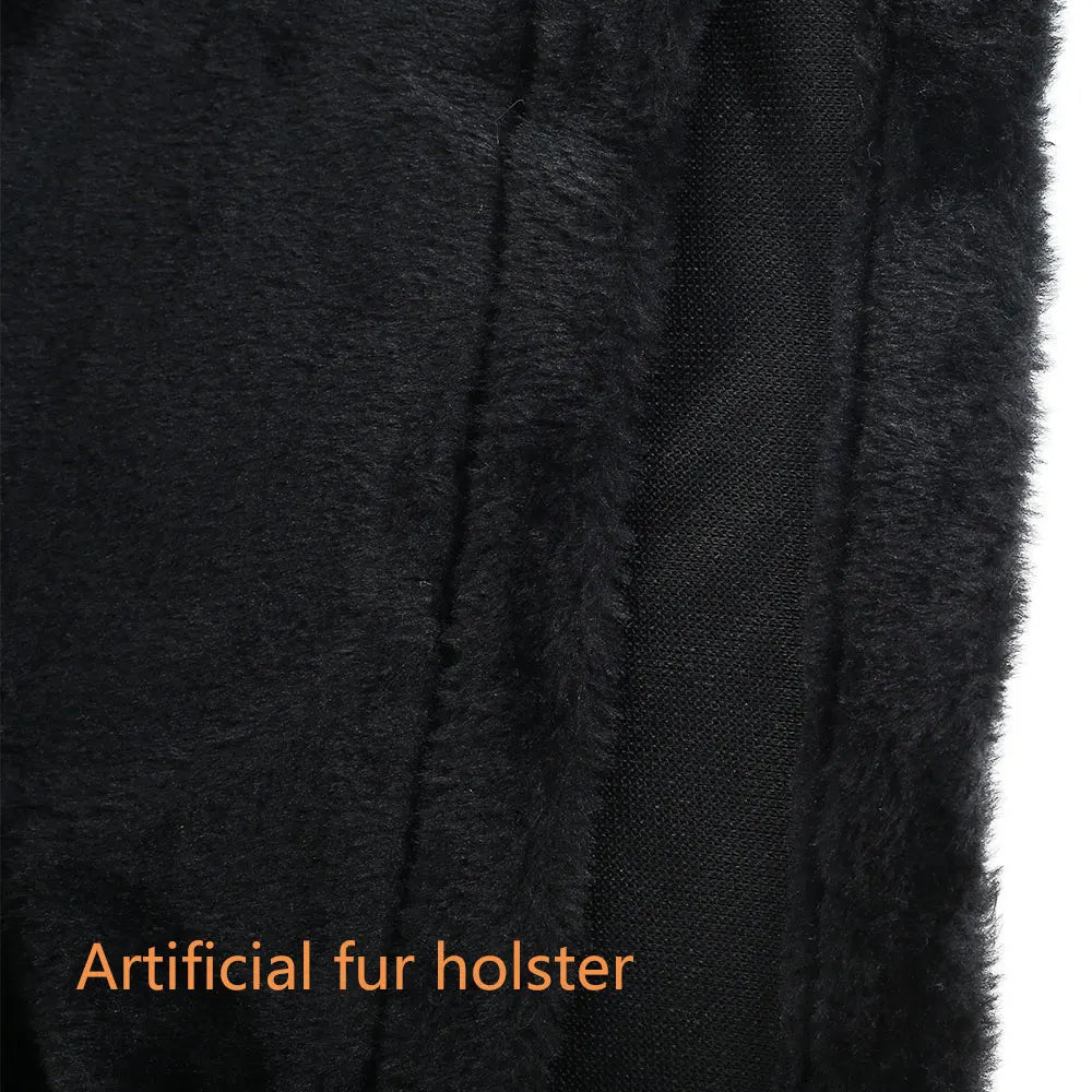 Removable Cat Hanging Bed. Warm Fleece Basket Cradle