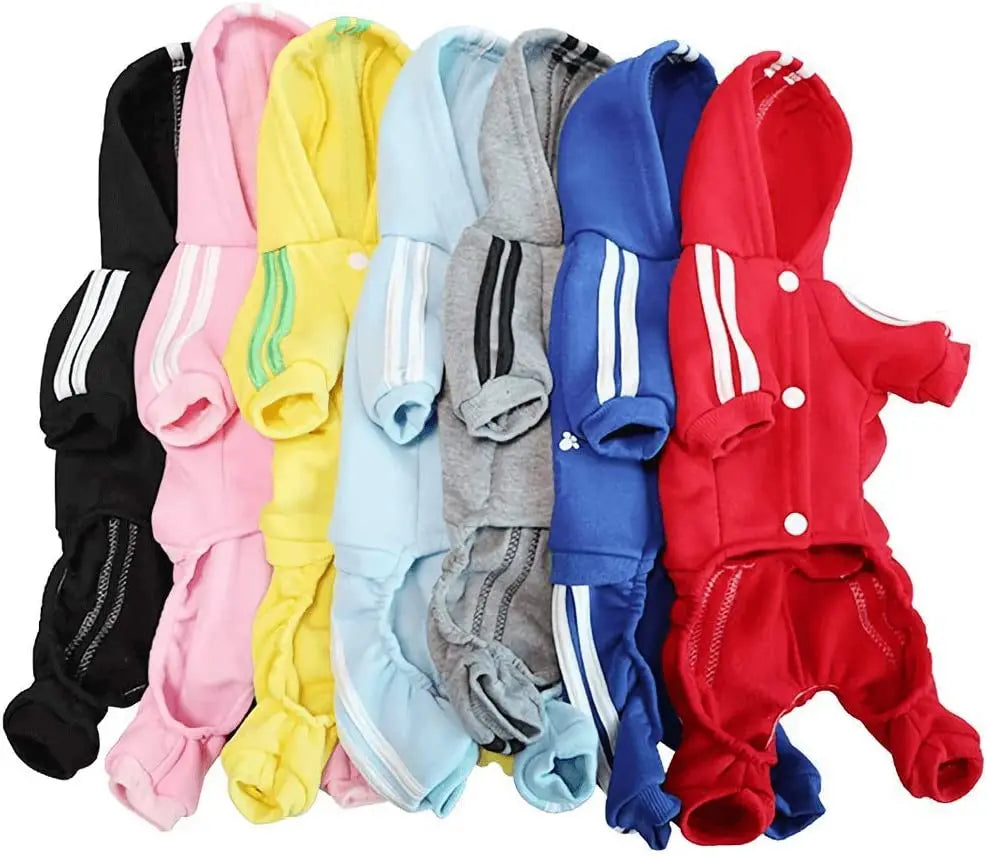 Brand Design Adidog Clothing Dog Jumpsuit Sports Suit Spring Dog Clothes for Small Dogs Chihuahua Terrier Beagle Pet Apparel