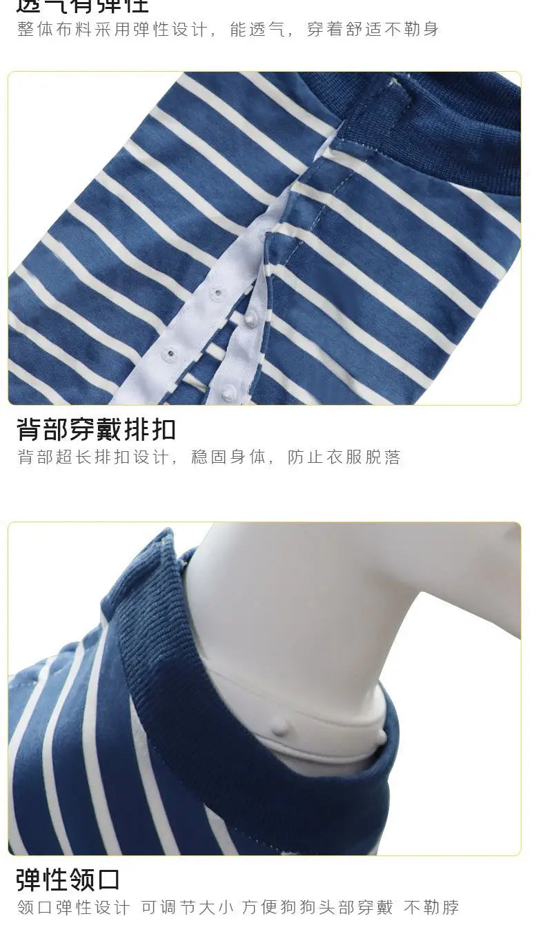 Surgery Recovery Suit Anti Licking Wounds Pet Care Clothes After Surgery Clothes Pet Supplies For Dog Pet Accessories WWO66