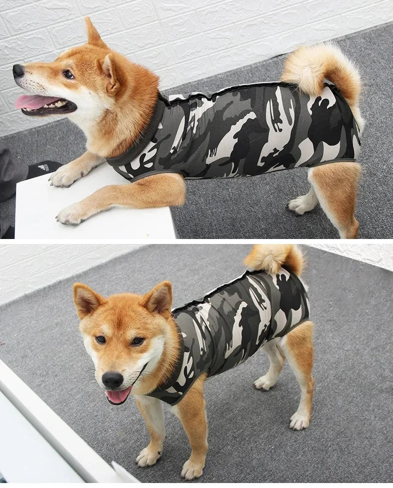 Surgery Recovery Suit Anti Licking Wounds Pet Care Clothes After Surgery Clothes Pet Supplies For Dog Pet Accessories WWO66