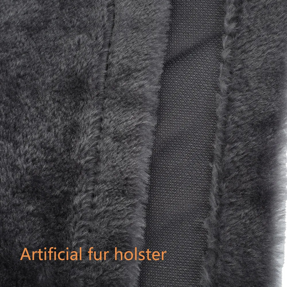 Removable Cat Hanging Bed. Warm Fleece Basket Cradle
