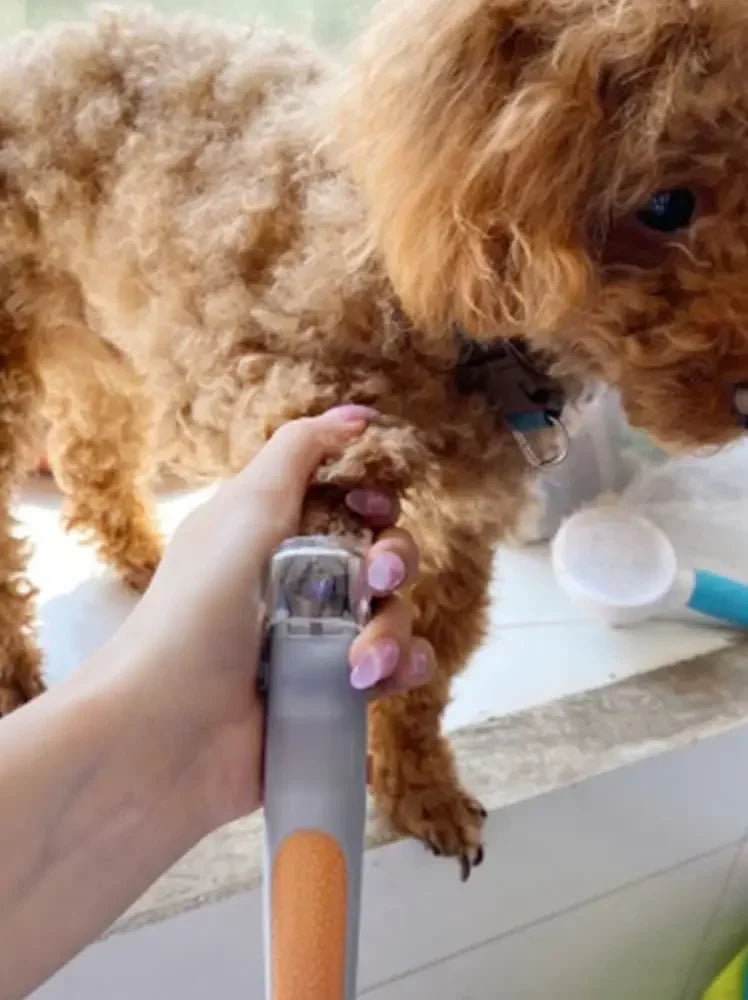 LED Light Pet Nail Clipper Strap with Amplification Function Cat And Dog Nail Trimmer Grooming Tool for Pet Care Cleaning Suppli