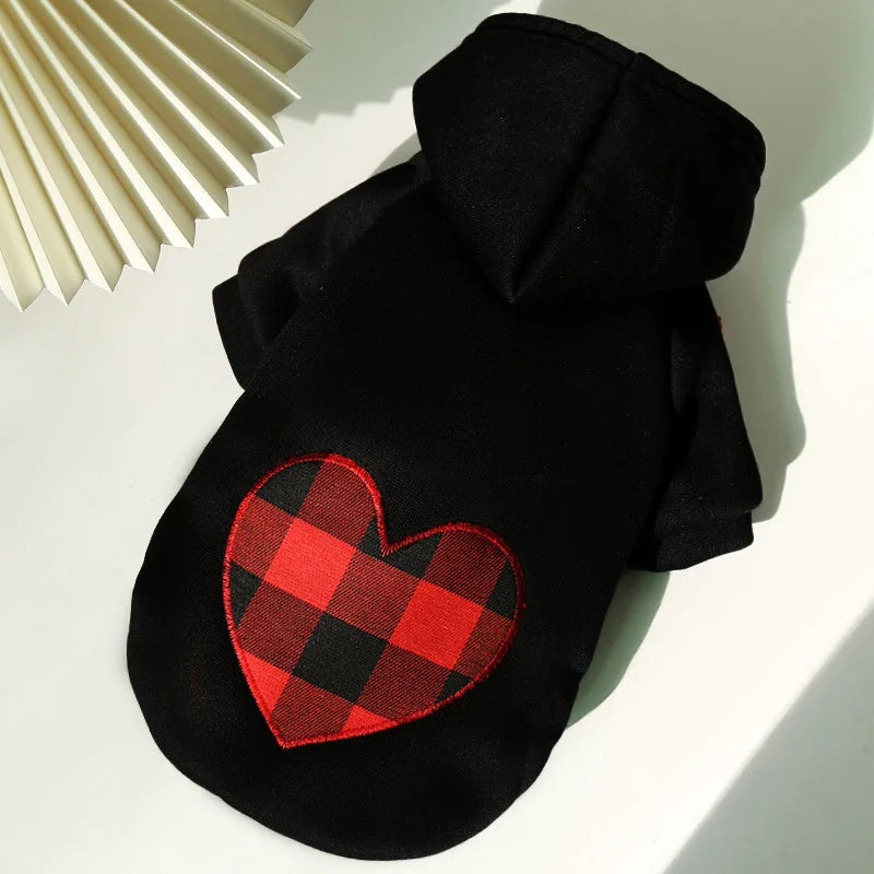 Reversible Plaid Dog Winter Coat Vest Pet Jacket for Small Medium Large Dogs Cold Weather Fleece Pet Apparel
