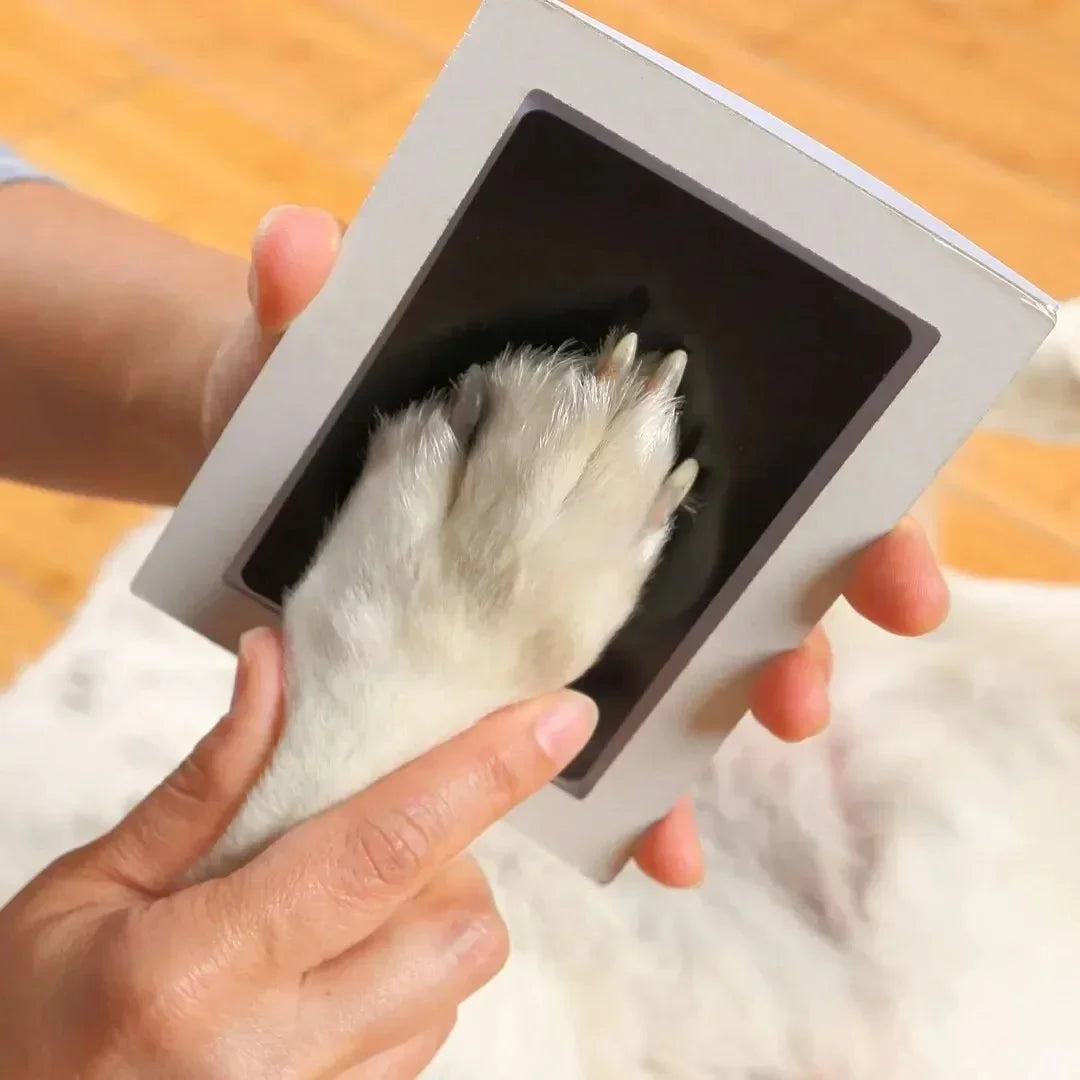 Baby Handprint Footprints Ink Pads for Pet Safe Non-toxic No-Touch Skin Inkless Inkpad Kits Cat Dog Paw Prints Souvenirs Gifts