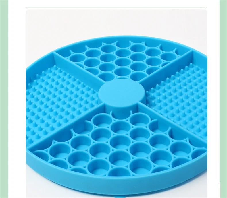 Pet Supplies Silicone Licking Mat Cat Slow Feeder With Suction Cup Slow Feeding Pad Dog Licking Pad Anxiety-relieving Utensils